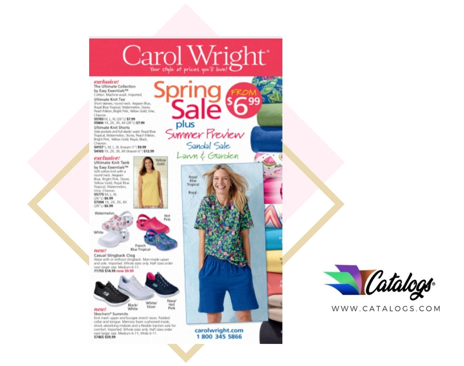 How Do I Order a Free Carol Wright Home and Clothing Catalog?