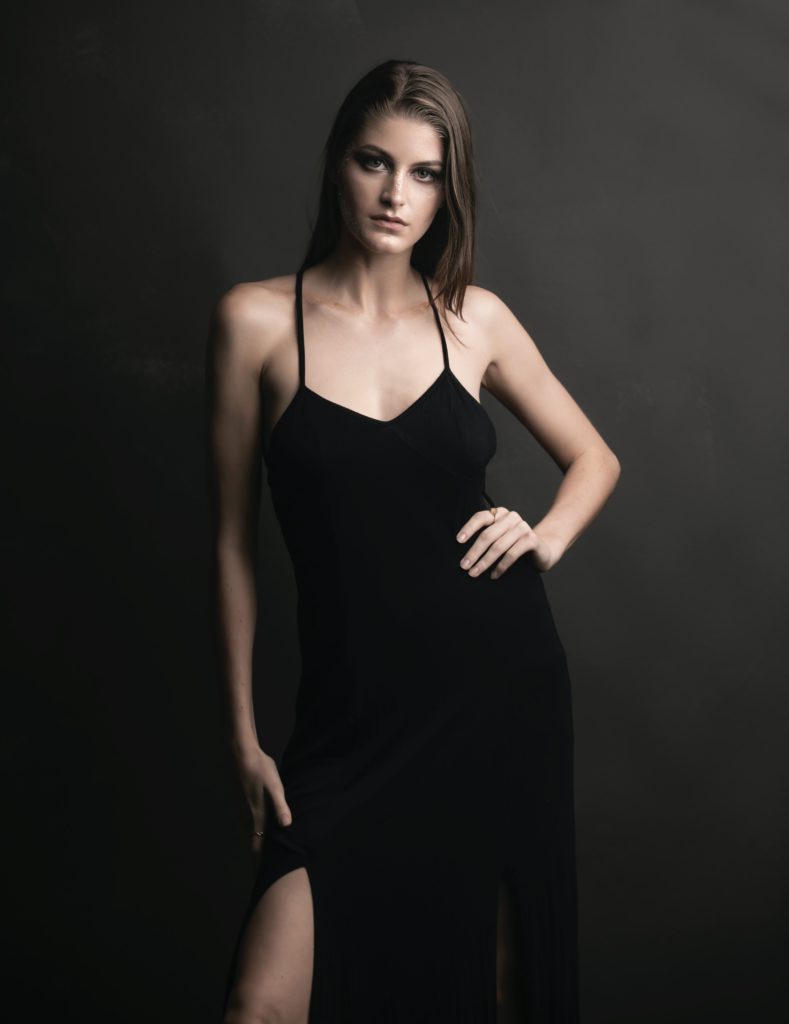 Classic black dress