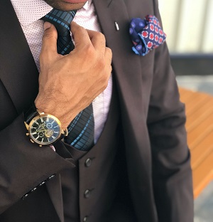 Men's suit and ties