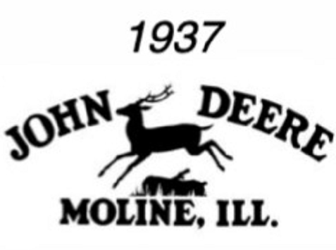 John Deere Logo through decades