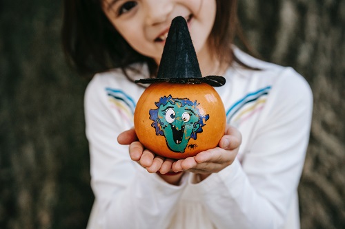 creative Halloween pumpkin